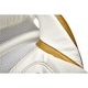 image 4 of Reebok Boxing Gloves - White and Gold, 16oz, Tetra Impact System | White | White and Gold | 16oz
