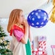 image 2 of Christmas Reindeer Assorted Latex Balloons 30cm / 12 in - Pack of 6