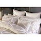 image 3 of Belledorm Seve Jacquard Duvet Cover Set - Taupe - Superking