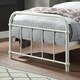 image 5 of Tewin Vintage Hospital Style White Metal Bed Frame (Single)
