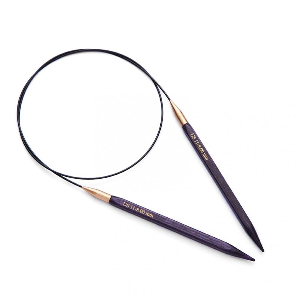 Knit Pro JAdore Cubics Circular Needles 4mm x 40cm for Knitting