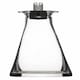 image 1 of KitchenCraft Oil Bottle Clear Glass Pyramid 200ml
