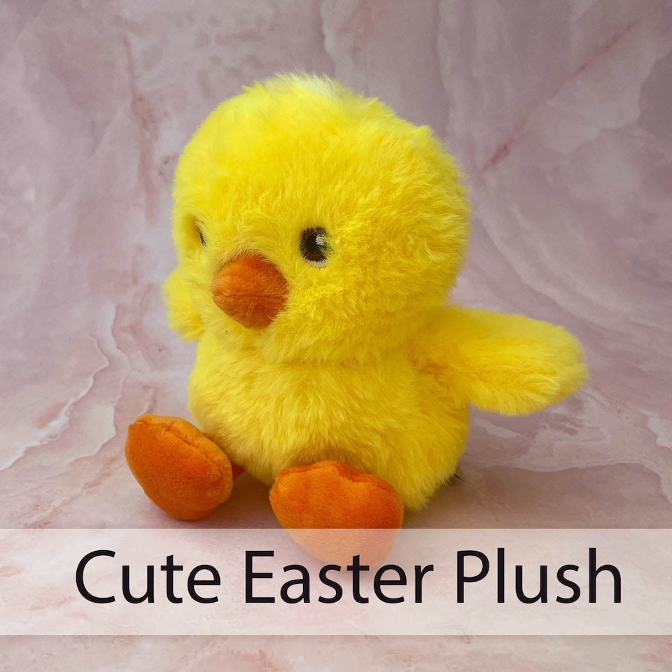image 1 of VFM e-Store Baby Chick Soft Toy Easter Plush - 2 Pack, 100% Recycled Materials