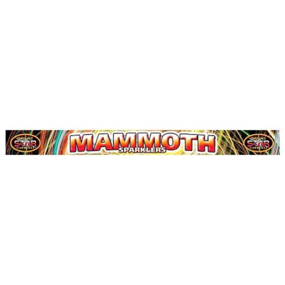 Mammoth Sparklers 46cm - Pack of 4