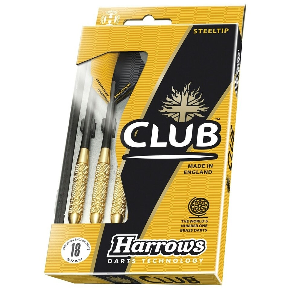 image 1 of Harrows Club Darts - Gold/Black - 26g