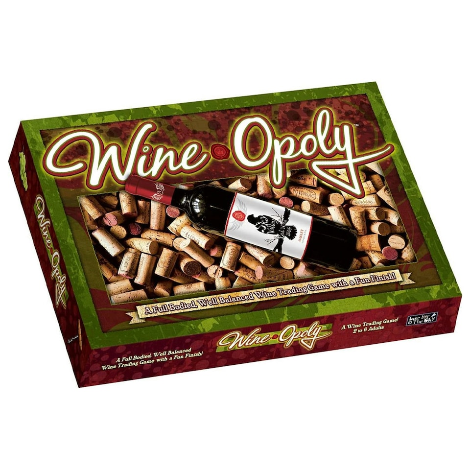 image 1 of Cheatwell Games Wine-Opoly Property Trading Board Game