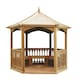 image 2 of Brompton Medium Gazebo - Pressure Treated Timber - L240 x W240 x H295 cm