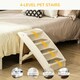 image 6 of PawHut Four-Step Foldable Pet Stairs w/ Non-Slip Mats, for S, XS Dogs - Beige