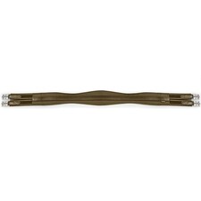 Blenheim Atherstone Elasticated Leather Horse Girth - Havana - 60in