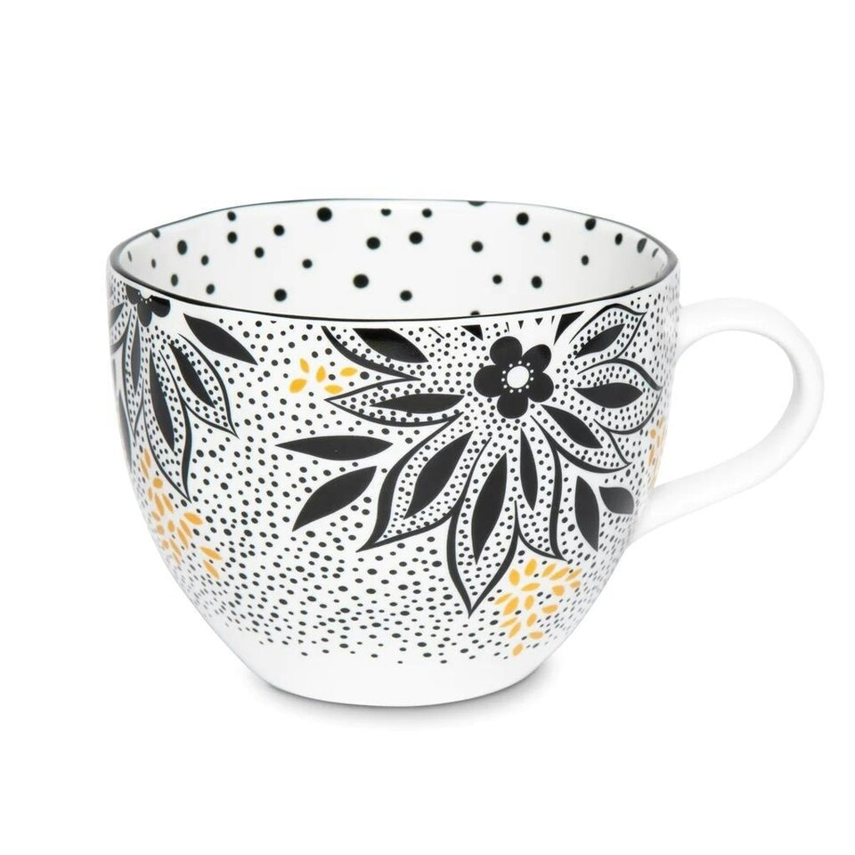 Sara Miller - Mug 14oz A.Noir Lotus  SMNL79419-XD | Multi | 1