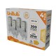 image 3 of UniBulb LED G9 200lm 1.8W 2700K (Warm White) Light Bulb - Pack of 4