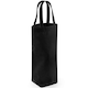 image 1 of Westford Mill Fairtrade Bottle Bag - Black - One Size