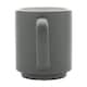 image 2 of XD Collection Stackable Ceramic 180ml Mug - Grey/White - One Size