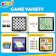 image 4 of 4-in-1 Travel Games Set – Mini Magnetic Snakes & Ladders, Chess, Flying Chess & Checkers, Pocket-Sized Fun for Kids & Adults on the Go