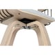 image 6 of Dining Chair Home ESPRIT Grey Polyester Wood 51 x 55 x 91 cm Grey