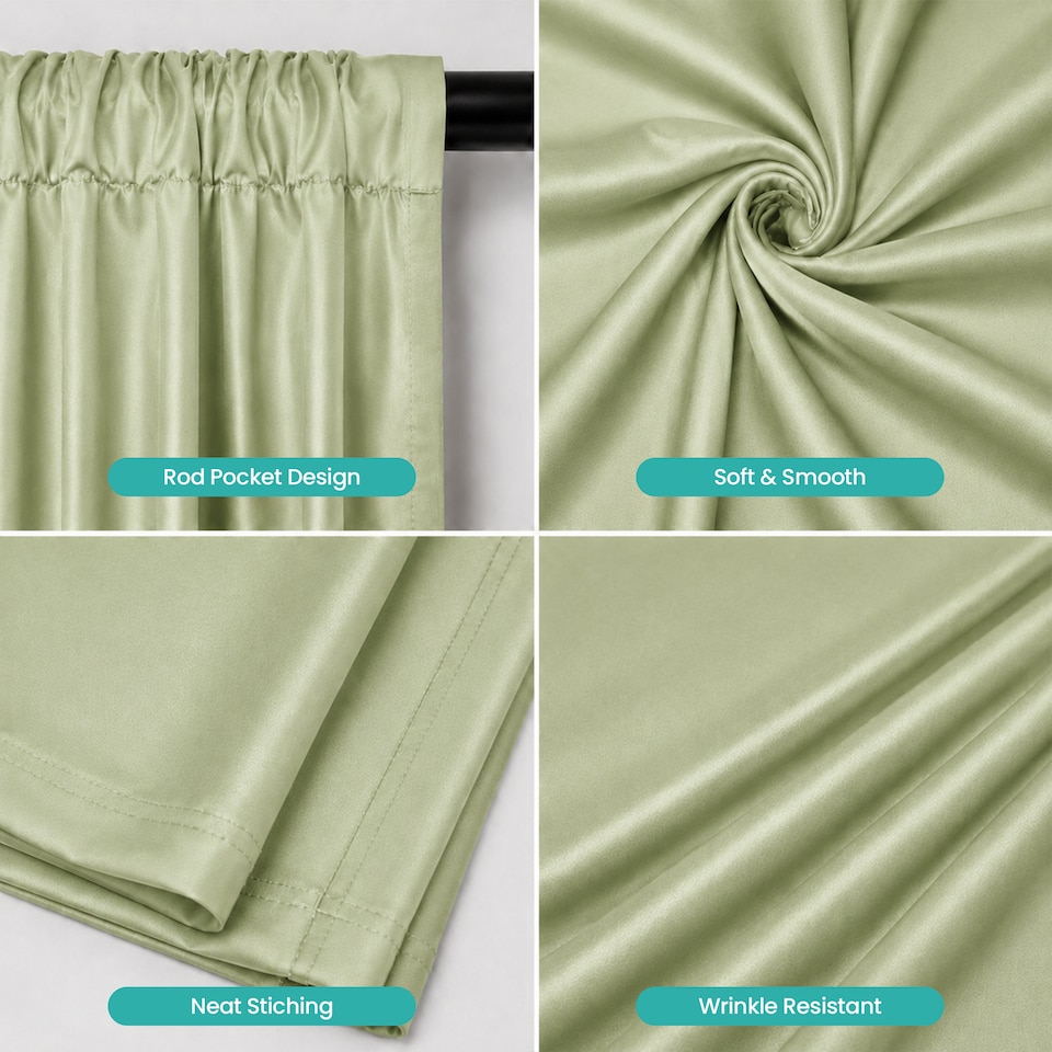 image 1 of 3x6m Spandex Backdrop Photography Background Drapes with Rod Pocket