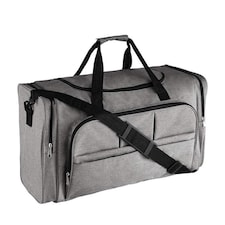 SOLS Weekend Holdall Travel Bag - Heather Grey - ONE Silver | ONE