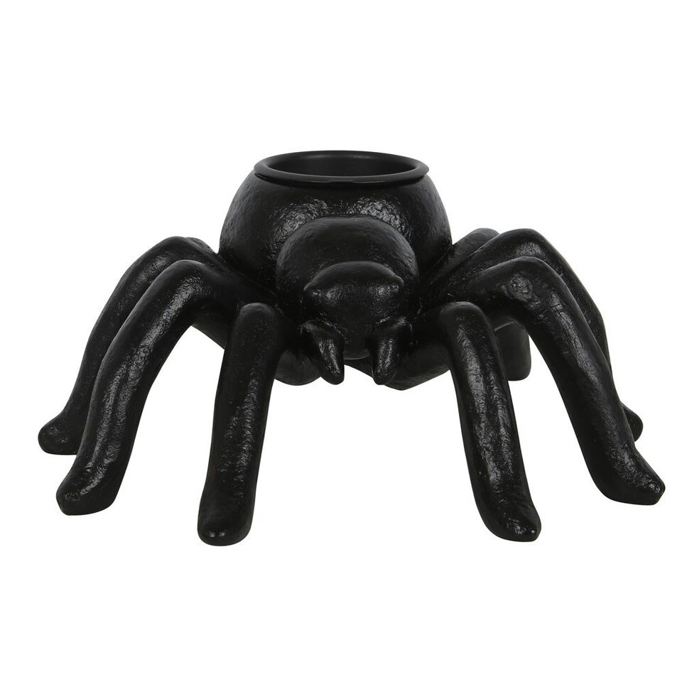 image 1 of Something Different Spider Tealight Holder - Black - One Size