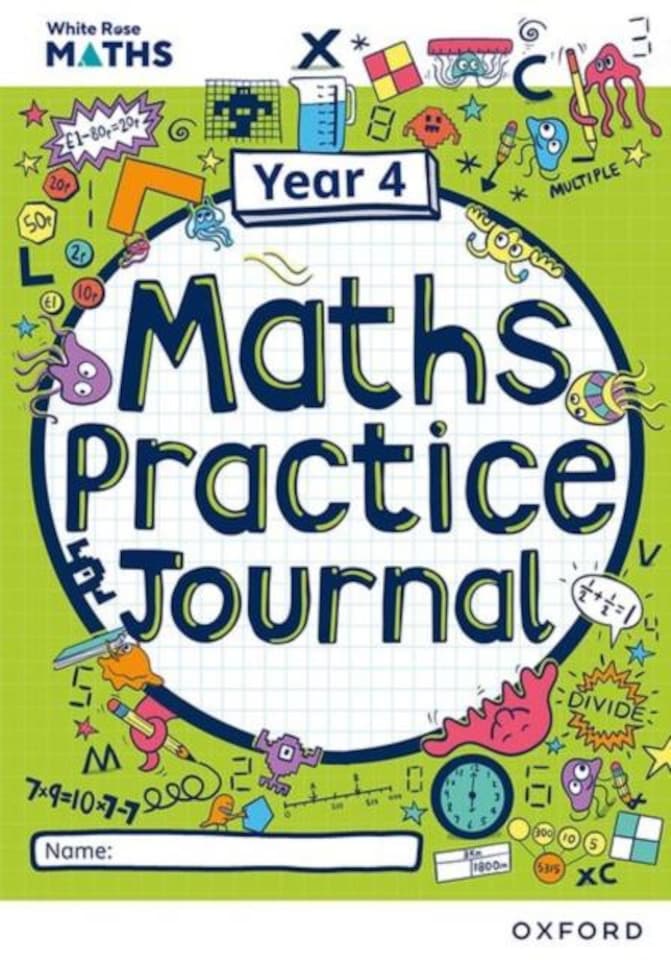 White Rose Maths Practice Journals Year 4 Workbook: Single Copy...