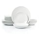 image 1 of 18pc Everyday White Round Dinner Set
