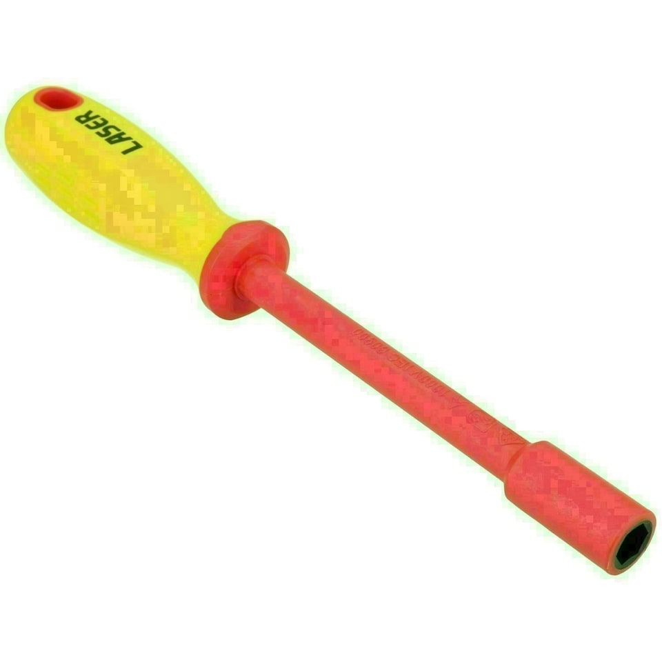 image 1 of 9mm Metric VDE Insulated Nut Driver Spinner Socket for Hybrid Electric Vehicles