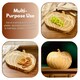 image 5 of Marco Paul25cm Wooden Pumpkin Free-Standing Autumn Decoration