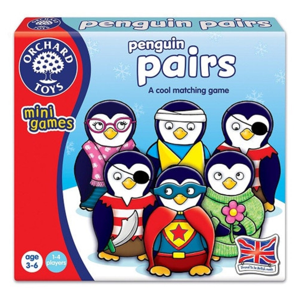 image 1 of Orchard Toys Penguin Pairs Game
