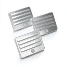 Auraglow Motion Sensor Grill Light - Set of 3
