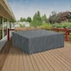 image 10 of Outsunny 205x192cm Outdoor Garden Furniture Protective Cover Water UV Resistant | Green | Green | 255cmx142cmx86cm