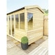 image 4 of 9 x 10 REVERSE Pressure Treated Tongue And Groove Apex Summerhouse (9' x 10' / 9ft x 10ft) (9' x 10' / 9ft x 10ft) (9x10)