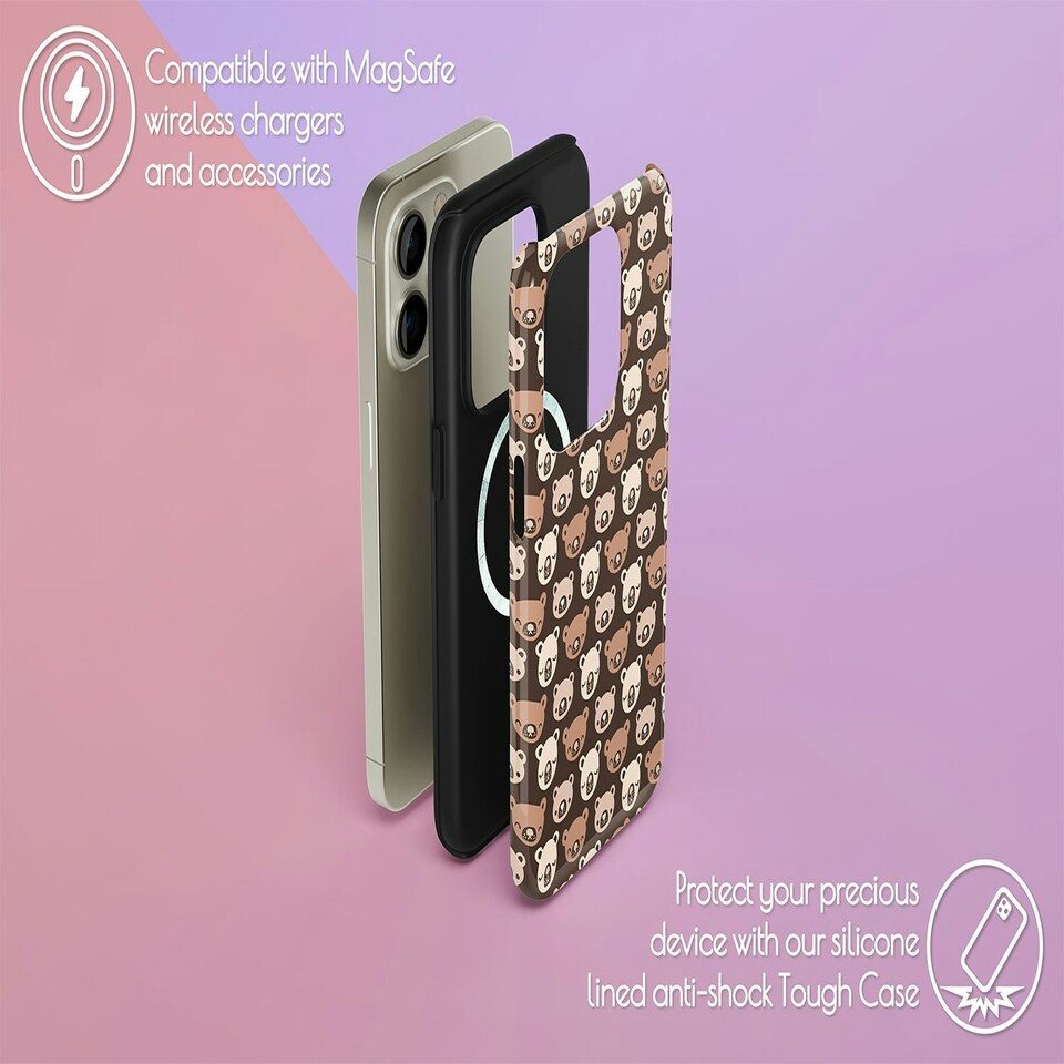 image 1 of Cute Bear Brown | iPhone 13 Mini
Slim | iPhone 13 Mini
Slim