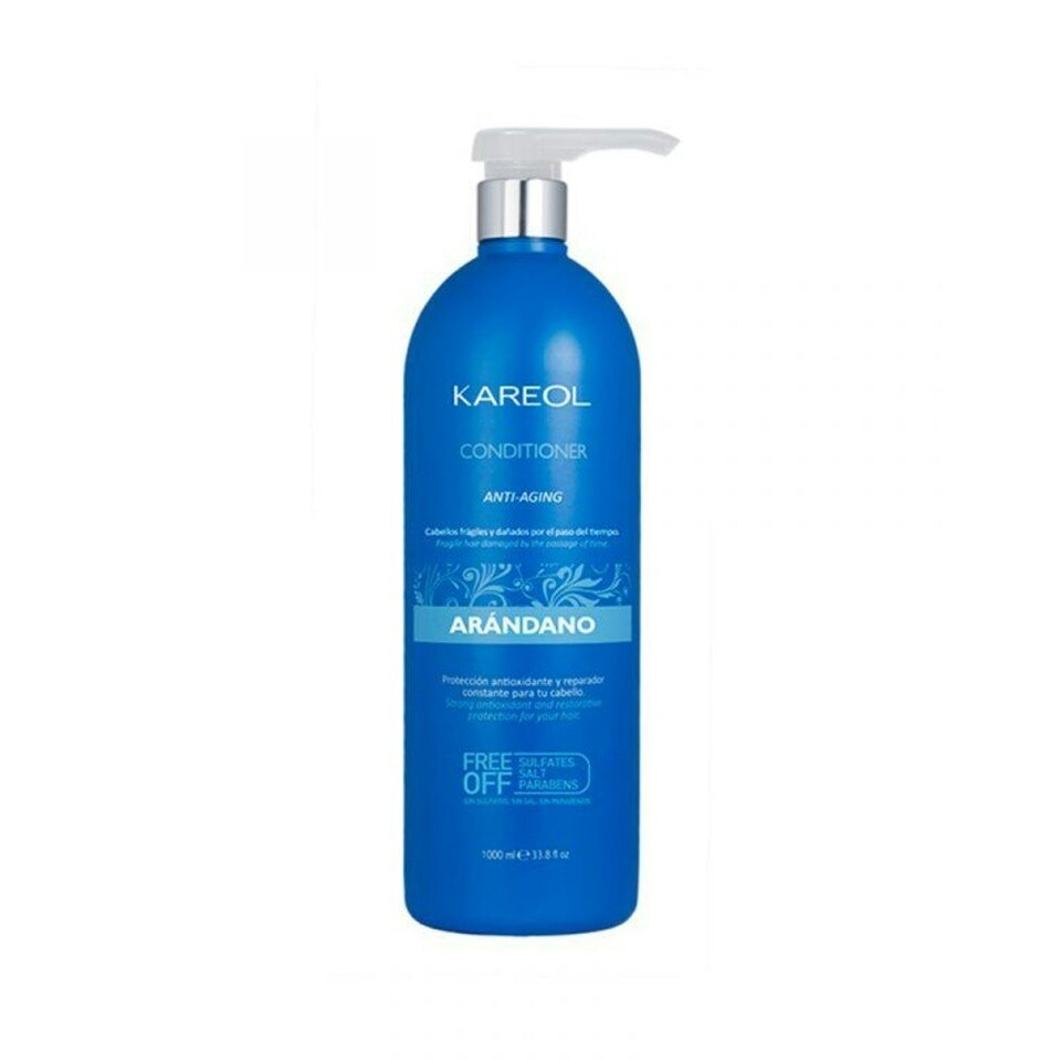 Kareol Blueberry (Arandano) Anti-Oxidant & Restoring Anti-Aging Conditioner For Fragile & Damaged Hair 1000ml