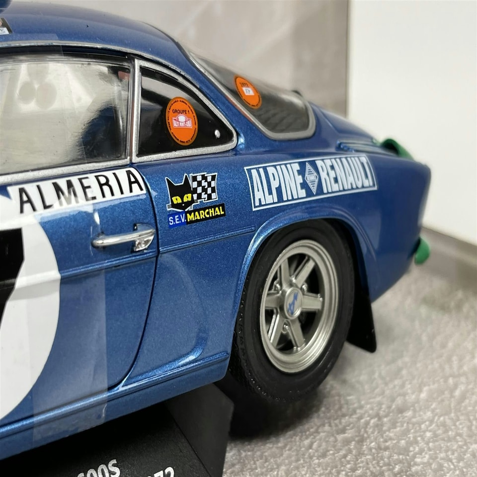 image 1 of Alpine A110 1600S Rallye Montecarlo 1972 Darniche Mahe #17 1:18 Solido 1804206