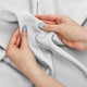 image 3 of Bamboo Silk Pillowcases White | White