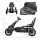 image 3 of HOMCOM Children Pedal Go Kart w/ Adjustable Seat, Handbrake - Black
