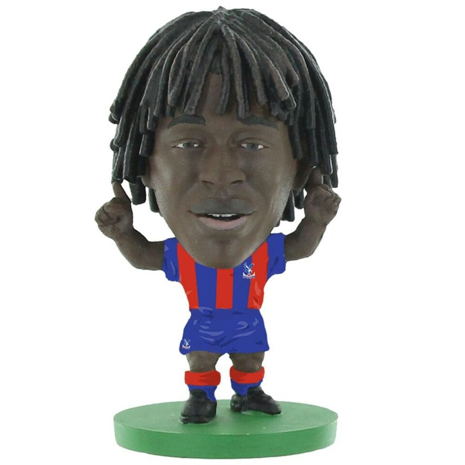 Crystal Palace FC Eberechi Eze SoccerStarz Football Figurine - Red/Blue - One Size