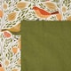 image 2 of Homescapes Cotton Song Bird Apron - 70 x 85 cm