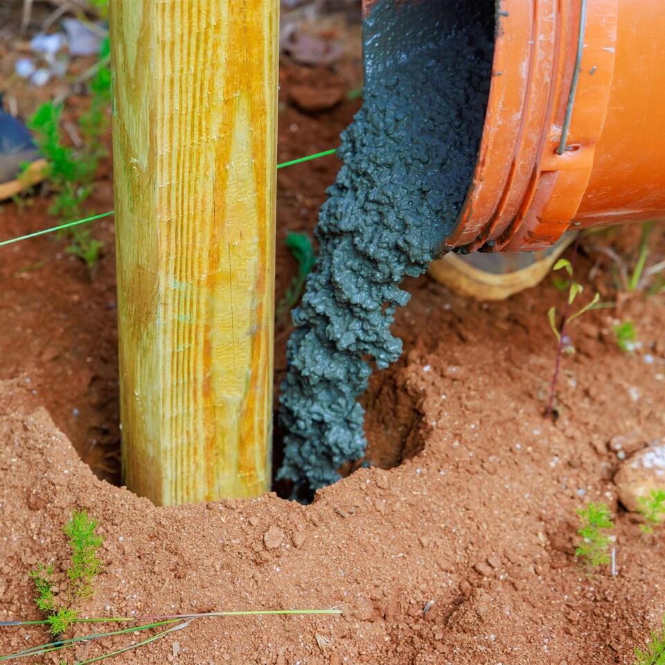 image 1 of Cempost Postcrete Fast Setting Concrete for Fence & Gate Posts - 1 x 20kg