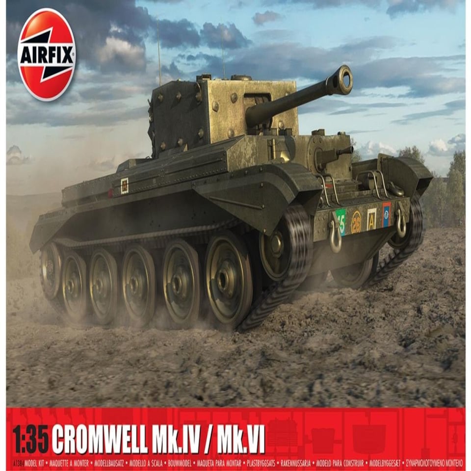 image 1 of Airfix British Cruiser Mk.VIII A27M Cromwell Mk.IV/VI (1:35)