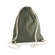 image 2 of Westford Mill EarthAware Organic Gymsac - Olive Green - One Size Green | One Size