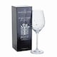 image 1 of White/Red Wine Glasses: 1 x 330ml Dartington Crystal Wine Glass, Glitz Clear