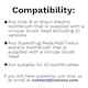 image 7 of 6 Recyclable Brush Heads-Oral-B/Braun* Compatible