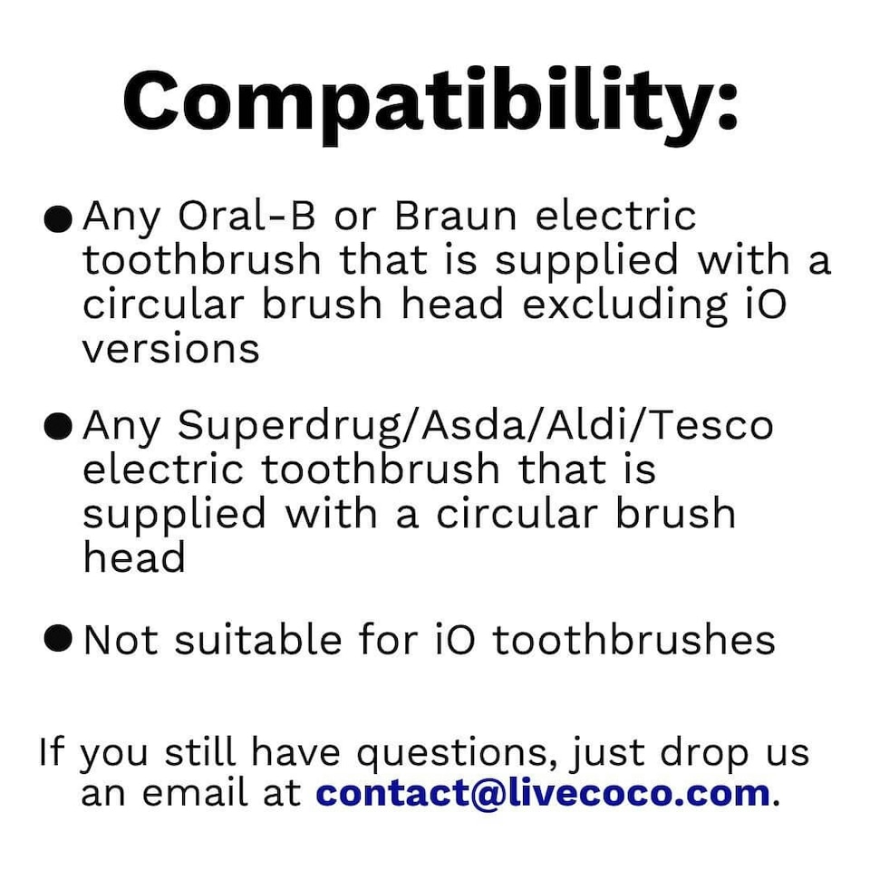 image 1 of 6 Recyclable Brush Heads-Oral-B/Braun* Compatible