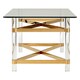 image 3 of Luxe Design Coffee Table, Spacious Top Decorative Coffee Table For Livingroom, Durable Modern Coffee Table Multi