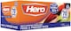 image 1 of Hero 70 Medium 1L Resealable Freezer Bags – Reusable Ziplock Food Storage Bags with Write-On Label – BPA Free Sandwich & Freezer Bags