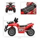 image 7 of HOMCOM 6V Kids Electric Ride on Car Toddler Quad Bike ATV for 18-36 month Red