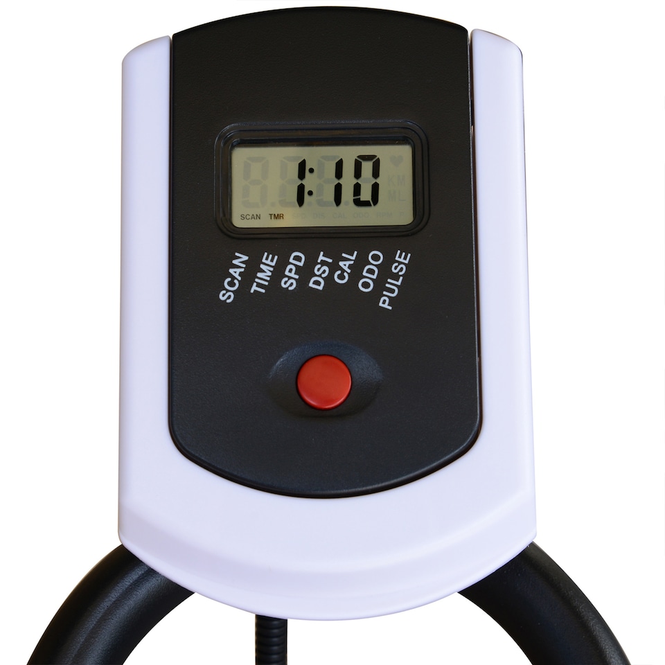 image 1 of Homcom Exercise Bike Adjustable Resistance Indoor Cycling Machine