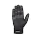 image 3 of Adidas Full Finger Essential Gloves — Black, Aeroready Weightlifting Gloves, Touchscreen-Compatible | Black | Black | M