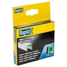 RAPID 140/12 12Mm Galvanised Staples Box 2000