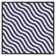 image 2 of Wavey lines (Picture Frame) Brown | XS